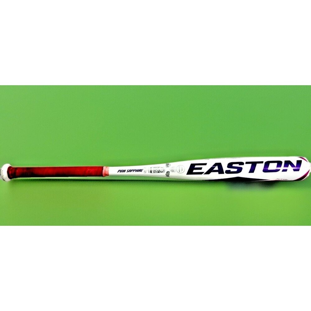 Easton Pink Sapphire FP22PSA  White and Pink  28" Fastpitch 18" Softball Bat
